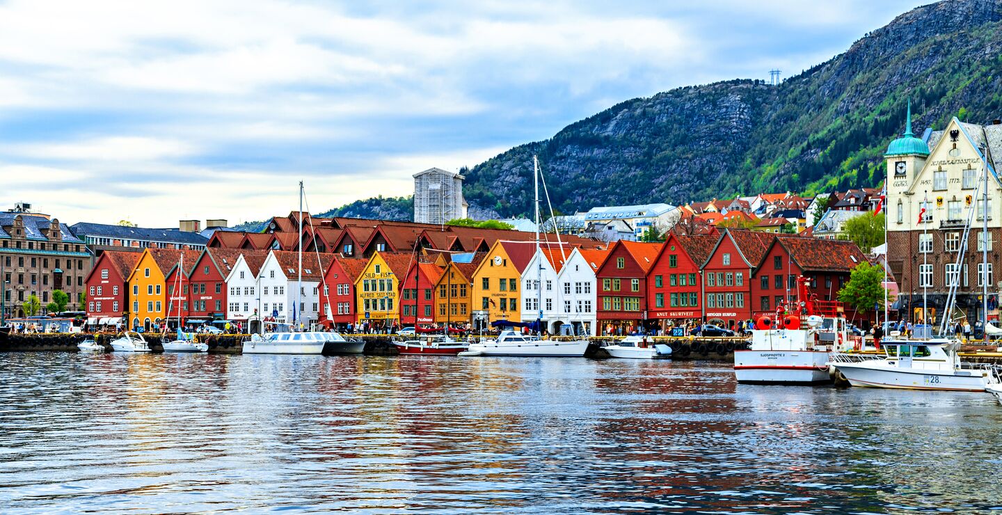 The pier in Bergen