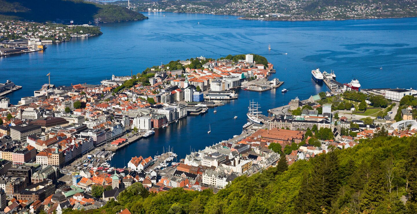 View of Bergen