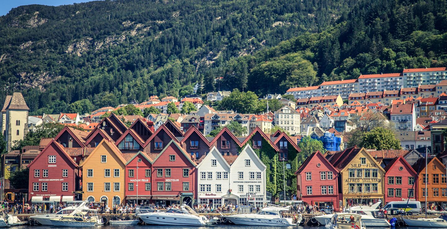 The pier in Bergen